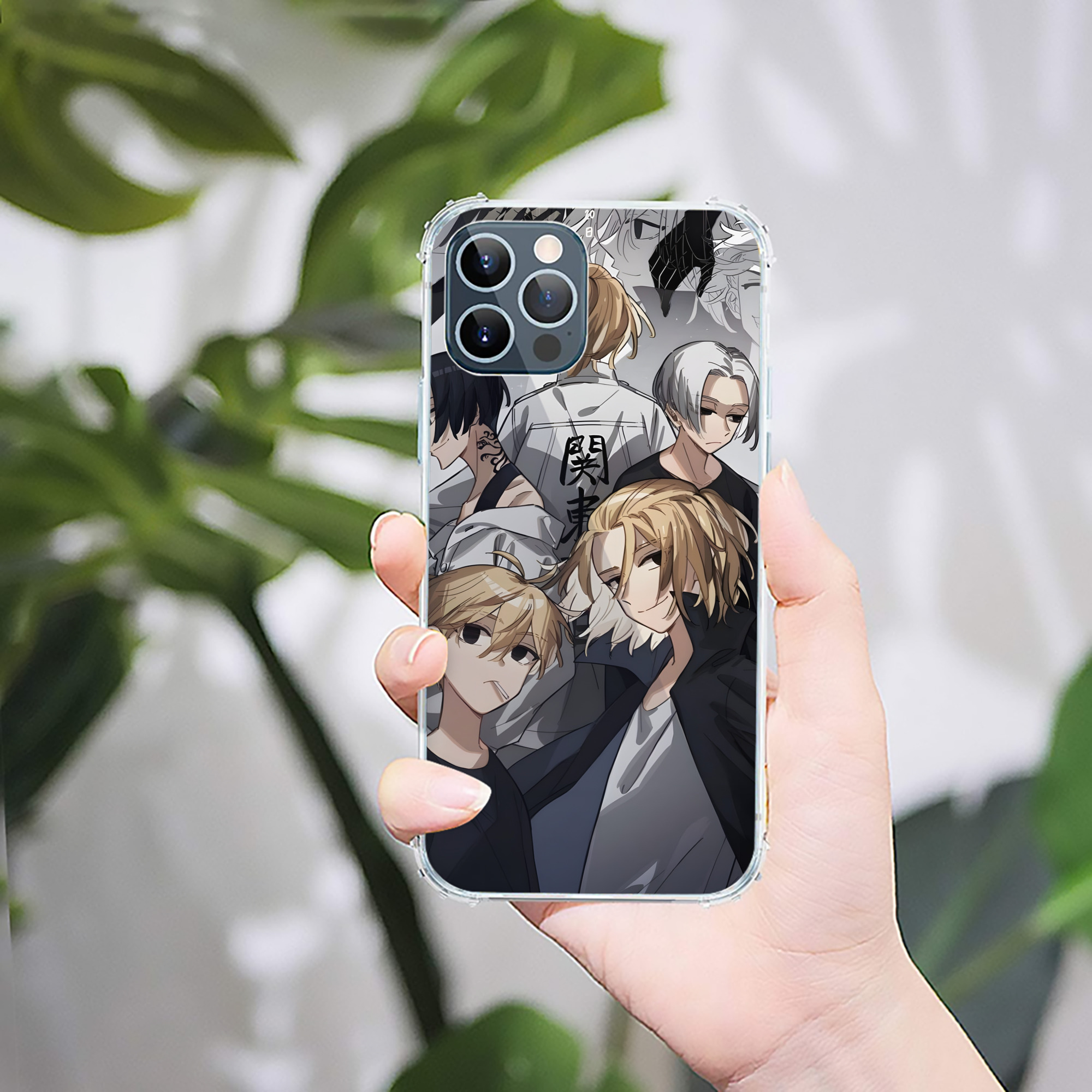 （画像用） 東京リベンジャーズ Tokyo Revengers 【iPhone 12シリーズ対応】透明スマホケース（クリアソフトケース）